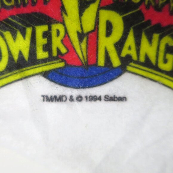 Vintage 1994 Saban Mighty Morphin Power Rangers Christmas Stocking - Picture 3 of 6